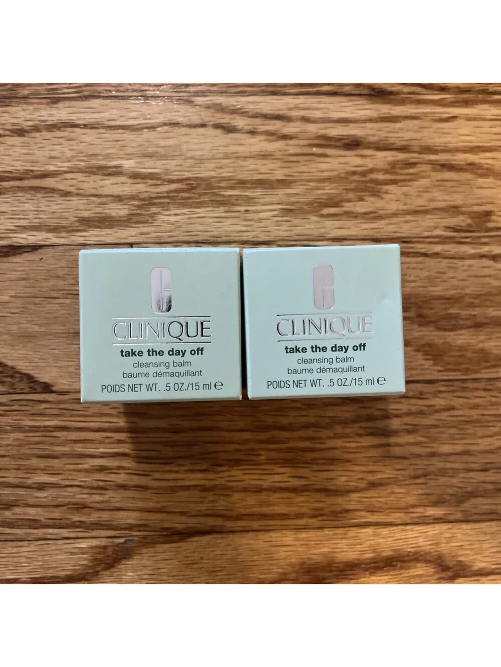 2x Clinique Take The Day Off Cleansing Balm Makeup Remover mini travel size